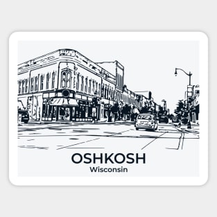 Oshkosh - Wisconsin Magnet